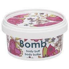 Bomb Cosmetics Tělové máslo Body Buff Whipped Shea (Body Butter) 210 ml