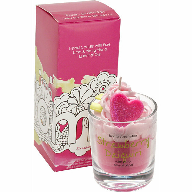 Bomb Cosmetics Vonná svíčka ve skle Strawberry Daiquiri