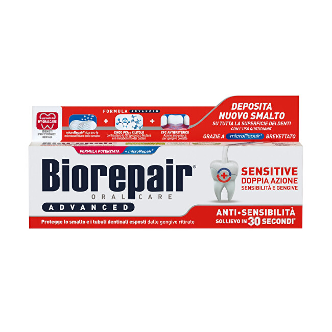 Biorepair Advanced Sensitivity Toothpaste 75ml Hambaemaili tugevdamise vahend thumbnail 1