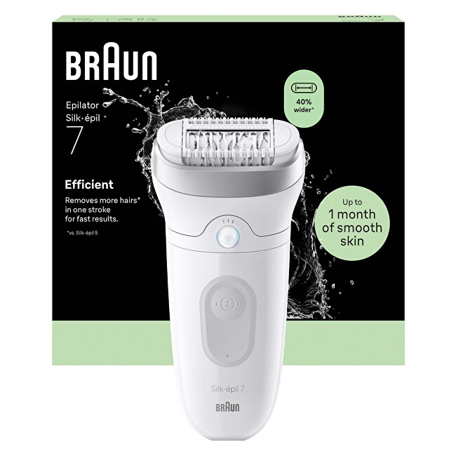 Braun Epilátor Silk-épil 7 Wet & Dry 7-000 Silver