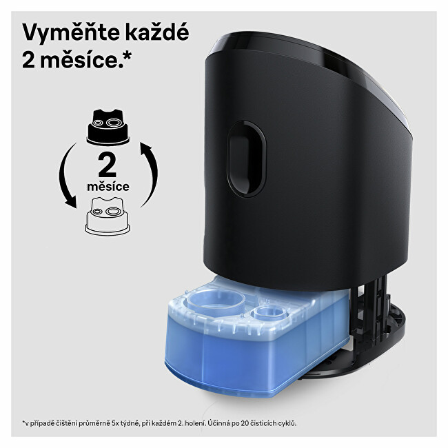 Braun Náhradní kazety pro čisticí stanice 3in1 ShaverCare 4 ks