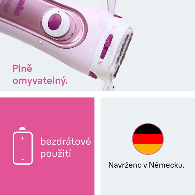 Braun Dámský holicí strojek LS5100WD Pink