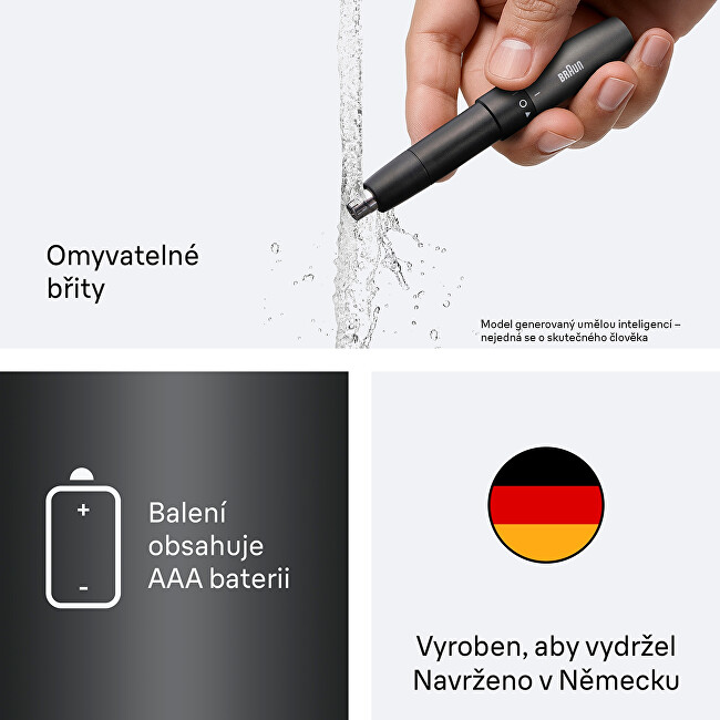 Braun Zastřihovač chloupků v uších a nose EN20