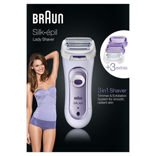 Elektrický dámský holicí strojek Lady Style 5560 Violet
