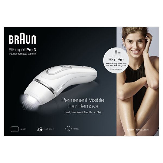 Epilátor IPL Silk-expert Pro 3 PL3020 White