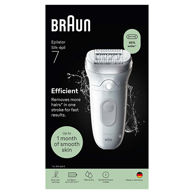 Braun Epilátor Silk-épil 7 Wet & Dry 7-000 Silver