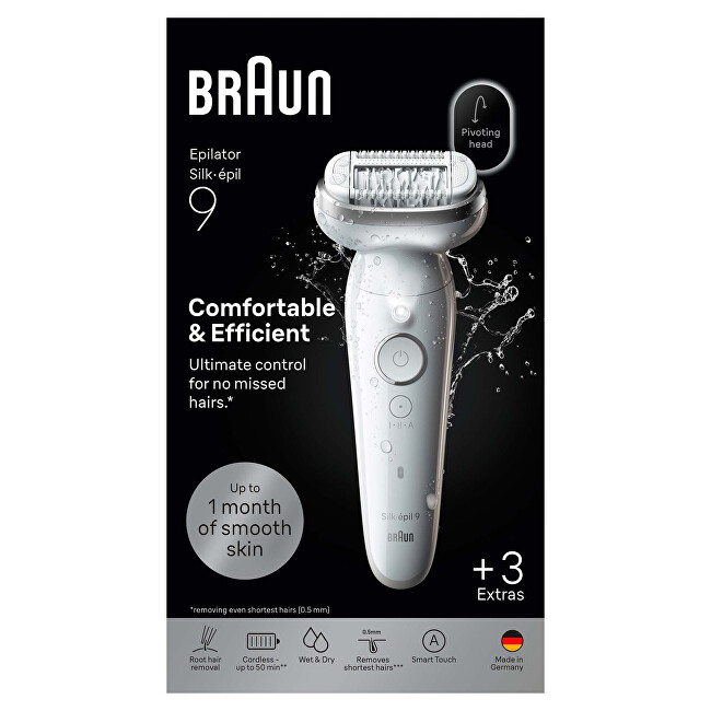 Braun Epilátor Silk-épil 9 Wet & Dry 9-030