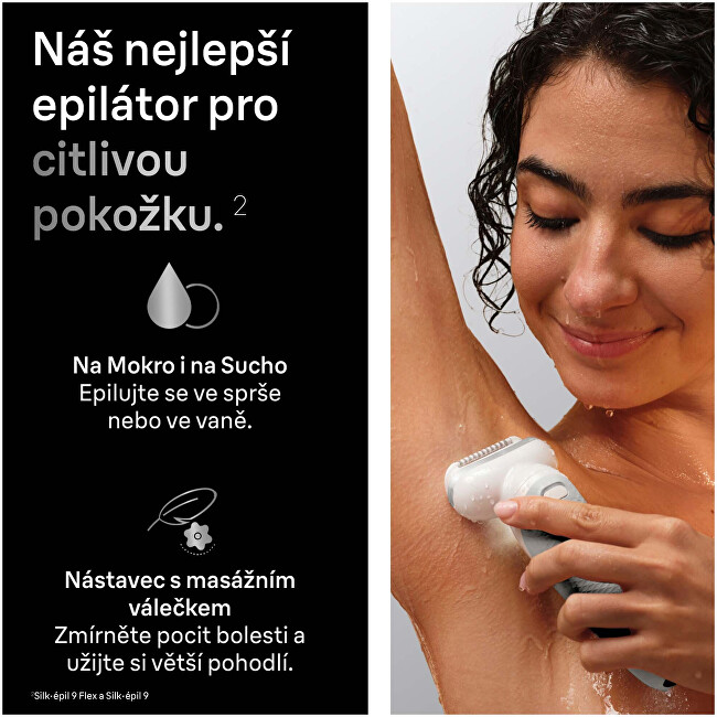 Braun Epilátor Silk-épil 9 Wet & Dry 9-000 Silver