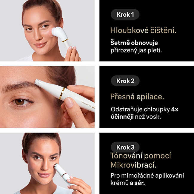 Braun Multifunkční přístroj na obličej Face 911