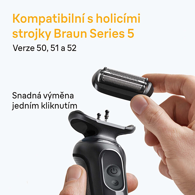 Náhradní hlavice 54b Silver pro strojek Series 5