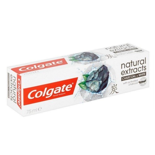 Colgate Bělicí zubní pasta s aktivním uhlím Naturals Charcoal 75 ml