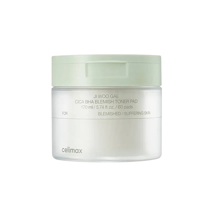 Celimax Tonizační tampony Cica BHA Blemish Toner Pad 60 ks