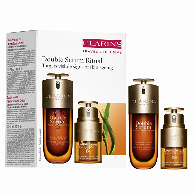 Clarins Dárková sada pleťové péče Double Serum Ritual Francie
