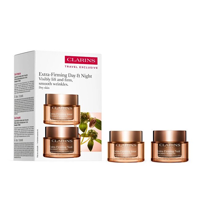 Clarins Dárková sada pleťové péče Extra-Firming Day & Night Francie