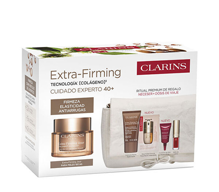 Clarins Dárková sada pro suchou pleť Extra Firming Pro hydrataci, Vyživující