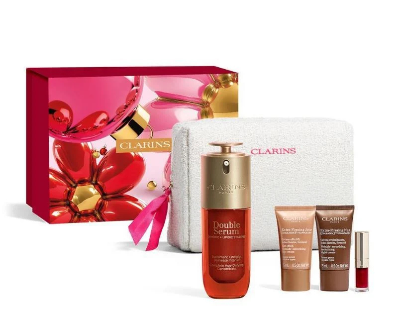 Clarins Dárková sada Double Serum & Extra-Firming Set