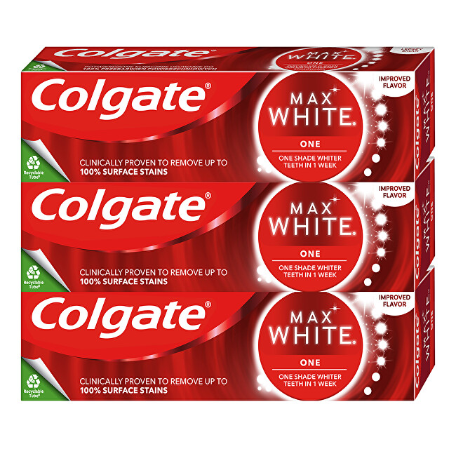 Whitening toothpaste Max White One 3 x
