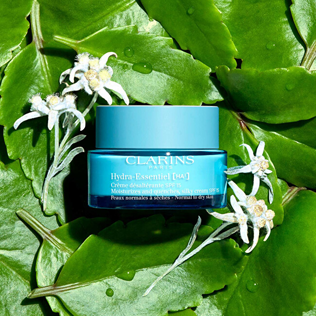 Hydratační denní krém pro normální až suchou pleť SPF 15 Hydra Essentiel (Moisturizes and Quenches Silky Cream) 50 ml
