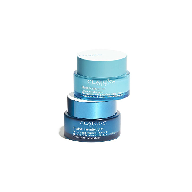 Clarins Hydratační noční krém pro všechny typy pleti Hydra Essentiel (Plumps, Moisturizes and Quenches Night Cream) 50 ml