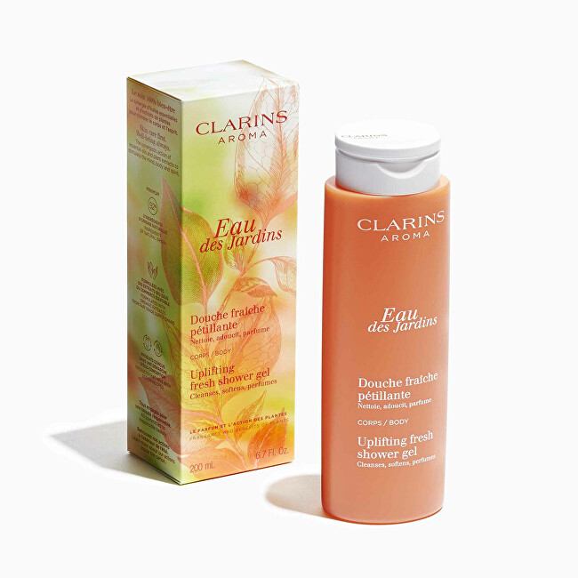 Clarins Sprchový gel Eau des Jardins Uplifting Fresh Shower Gel 200 ml