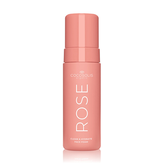 Cocosolis Čisticí pěna Rose Clean & Hydrate Face Foam 150 ml