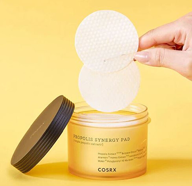 COSRX Čisticí pleťové tampony Full Fit Propolis (Synergy Pad) 70 ks