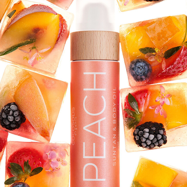 Pečující olej pro podporu opálení Peach Body Oil 100 ml