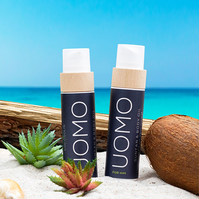 Pečující olej pro podporu opálení pro muže Uomo Body Oil 110 ml