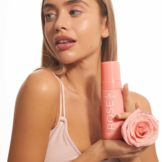 Cocosolis Čisticí pěna Rose Clean & Hydrate Face Foam 150 ml