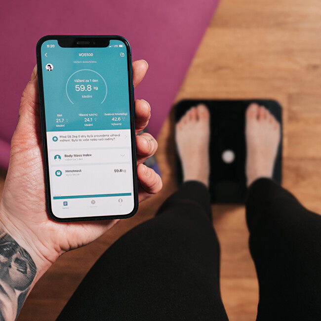 Osobní váha diagnostická Perfect Health VO5100