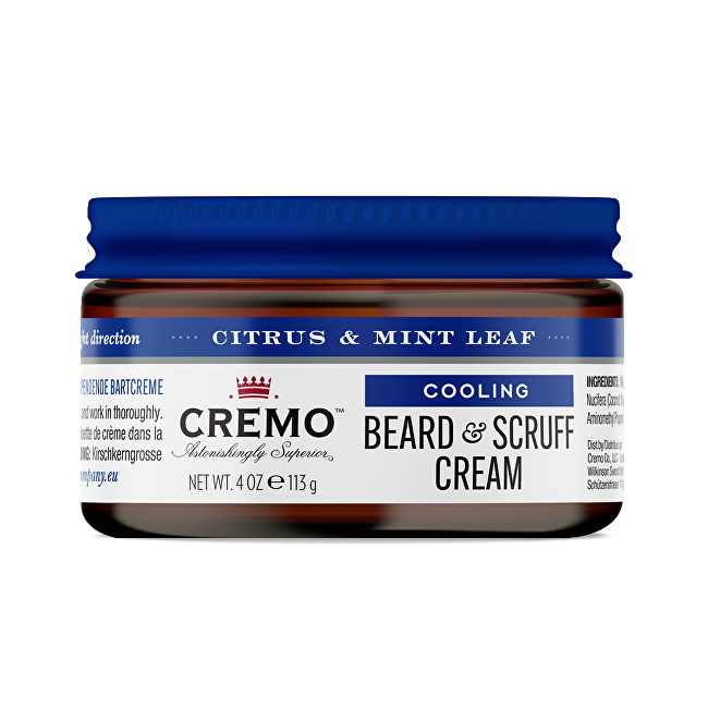Chladivý krém na vousy Citrus & Mint Leaf (Cooling Beard & Scruff Cream) 113 g