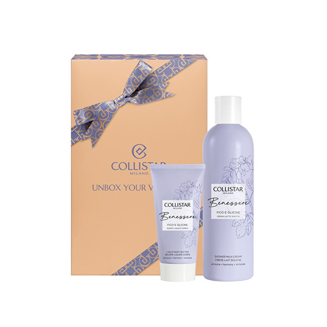 Collistar Dárková sada Unbox Your Wellness Fico e Glicine