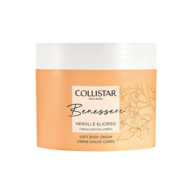 Collistar Jemný tělový krém Benessere Soft Body Cream 200 ml