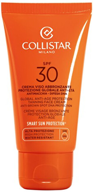 Ochranný krém na obličej pro intenzivní opálení SPF 30 (Tanning Face Cream) 50 ml