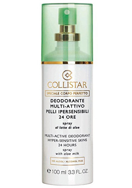 24hodinový deodorant ve spreji pro citlivou pleť (Multi-Active Deodorant Hyper-Sensitive Skins 24 Hours) 100 ml