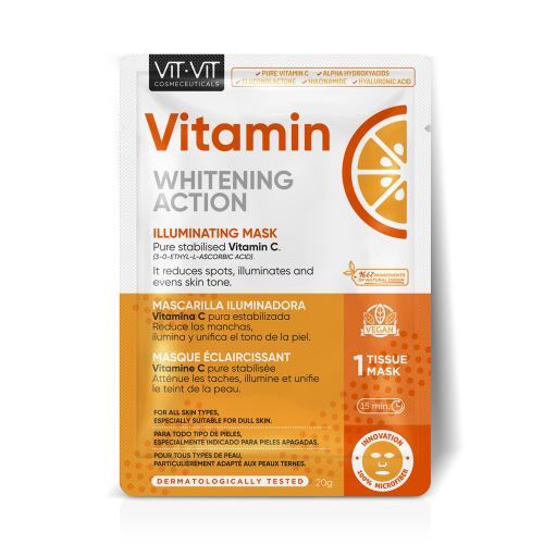 Diet Esthetic Rozjasňující pleťová maska Vitamin C 20 g