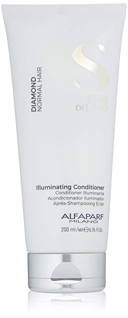 Alfaparf Milano Rozjasňující kondicionér pro normální vlasy Semi di Lino Diamond (Illuminating Conditioner)