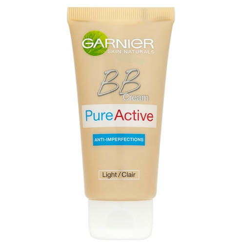 Garnier BB krém proti nedokonalostem 5 v 1 PureActive SPF 15 50 ml light