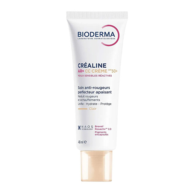 Bioderma CC krém SPF 50+ Créaline AR+ CC Cream 40 ml Dorée