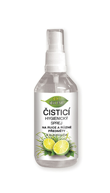 Bione Cosmetics Čisticí hygienický sprej Lemongrass + Limetka 100 ml
