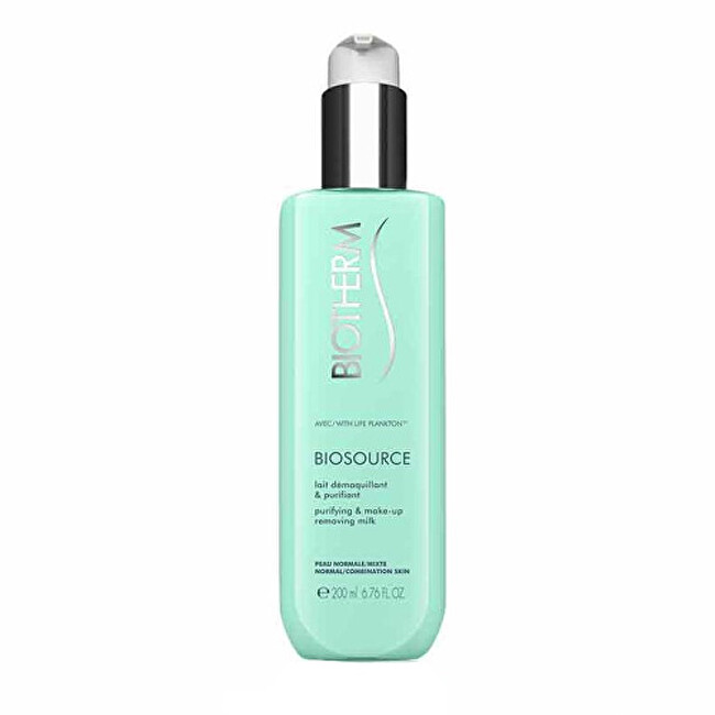 Biotherm Čisticí pleťové mléko pro normální až smíšenou pleť Biosource (Purifying & Make-Up Removing Milk)