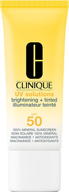 Clinique Tónující ochranný krém UV Solutions Brightening + Tinted Mineral Sunscreen 40 ml