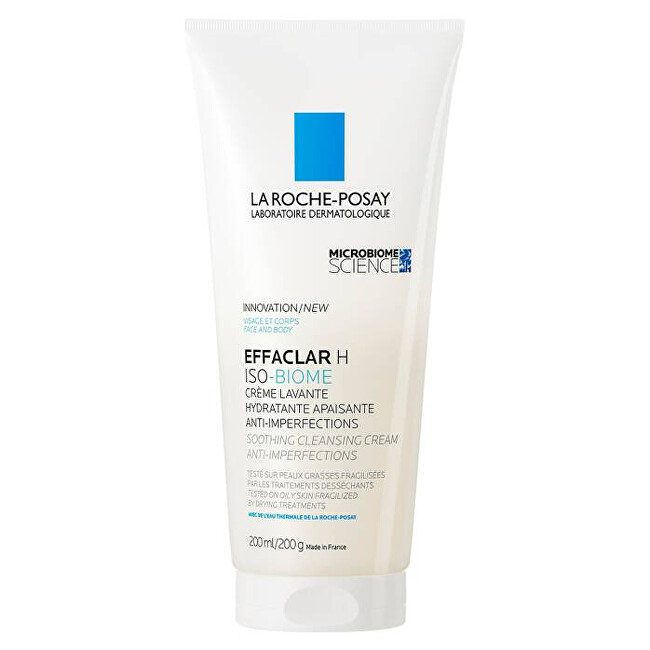 Čisticí krém pro problematickou pleť Effaclar H Iso-Biome (Soothing Cleansing Cream)