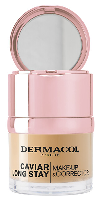 Dlouhotrvající make-up s výtažky z kaviáru a zdokonalovací korektor (Caviar Long Stay Make-Up & Corrector) 30 ml