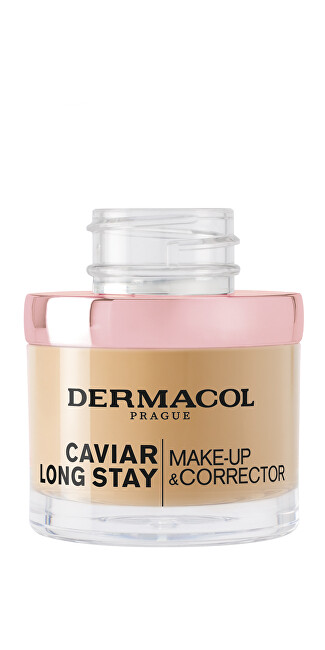 Dlouhotrvající make-up s výtažky z kaviáru a zdokonalovací korektor (Caviar Long Stay Make-Up & Corrector) 30 ml