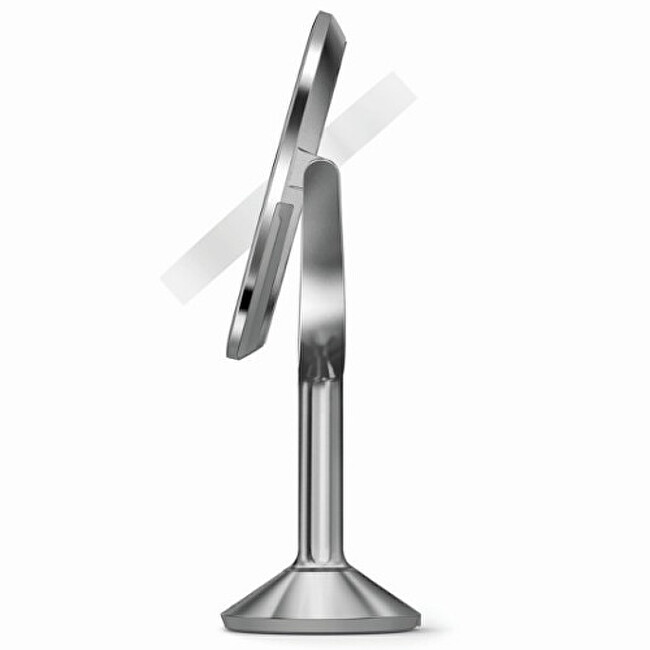 Dobíjecí kosmetické zrcátko Sensor TRIO s dotykovým ovládáním a LED osvětlením, 1x/5x/10x zvětšení
