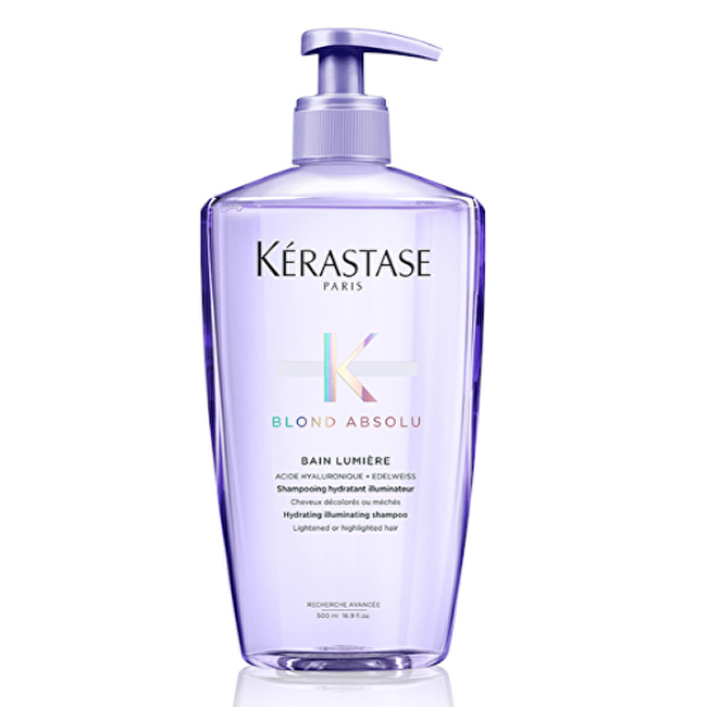 Hydratační a rozjasňující šampon pro zesvětlené a melírované vlasy Blond Absolu Bain Lumiére (Hydrating Illuminating Shampoo)