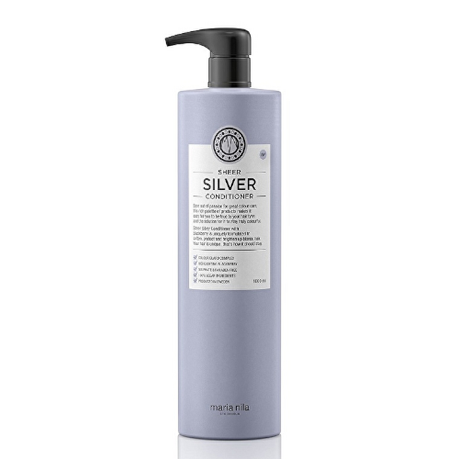 Hydratační kondicionér neutralizující žluté tóny vlasů Sheer Silver (Conditioner)