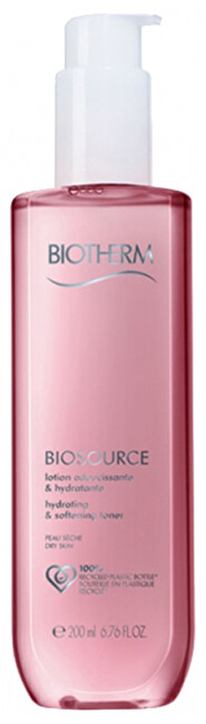 Hydratační pleťové tonikum pro suchou pleť Biosource (24h Hydrating & Softening Toner)