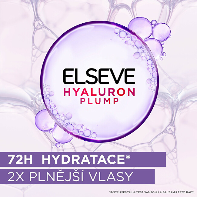 Hydratační šampon s kyselinou hyaluronovou Elseve Hyaluron Plump 72H (Hydrating Shampoo)
